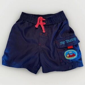 VINTAGE Mr.Men - Mr.Bump & Mr.Happy SwimTrunks (Toddler)